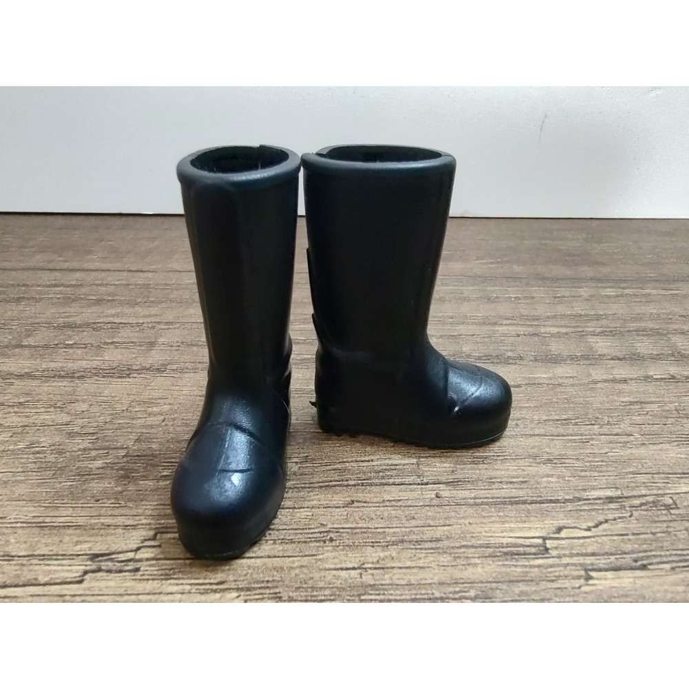 2015 barbie Firefighter Doll #DHB23 black below knee boots replacement Z26